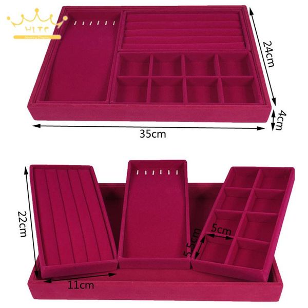 rosy дисплей ювелирных изделий tray ожерелье хранение корпусное кольцо показ контейнер украшение держатель ящик организатор, Pink;blue
rosy дисплей ювелирных изделий tray ожерелье хранение корпусное кольцо показ контейнер украшение держатель ящик организатор, Pink;blue
