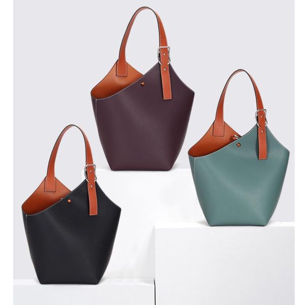 shoulder bags for women 2021 designer bag crossbody fashion bucket real leather