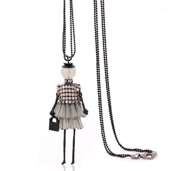 style fashion doll angel pendant long necklace statement jewelry lovely dress girl pendant choker women big necklace antique1, Silver 
style fashion doll angel pendant long necklace statement jewelry lovely dress girl pendant choker women big necklace antique1, Silver