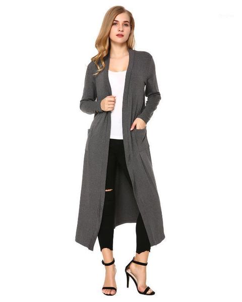 women's pocket long sleeve cardigan women soft open front knit draped cardigan sweater female 2020 autumn spring long thin coat1, White
women's pocket long sleeve cardigan women soft open front knit draped cardigan sweater female 2020 autumn spring long thin coat1, White
