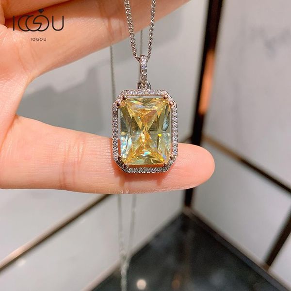 iogou natural pink/yellow gems pendant necklace for women classic square gemstones choker statement necklace women jewelry gift, Silver
iogou natural pink/yellow gems pendant necklace for women classic square gemstones choker statement necklace women jewelry gift, Silver