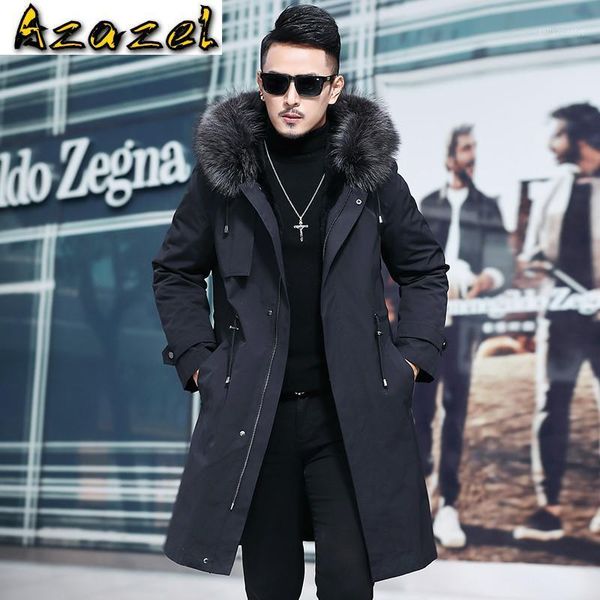 men's leather & faux azazel mens parka real fur coat long winter jacket men big raccoon collar natural liner parkas man c29a3132311, Black
men's leather & faux azazel mens parka real fur coat long winter jacket men big raccoon collar natural liner parkas man c29a3132311, Black