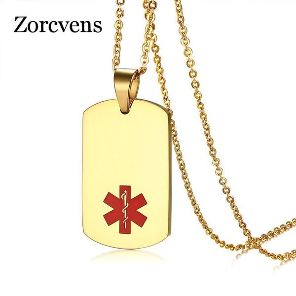 pendant necklaces modyle customized alert necklace for women men stainless steel, Silver
pendant necklaces modyle customized alert necklace for women men stainless steel, Silver