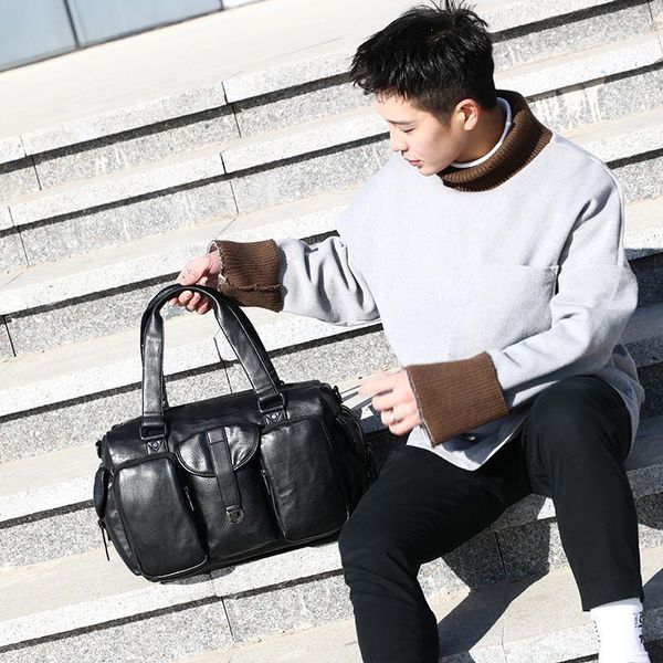 duffel bags yilian men's business handbag large capacity travel bag single shoulder tide casual briefcase1
duffel bags yilian men's business handbag large capacity travel bag single shoulder tide casual briefcase1