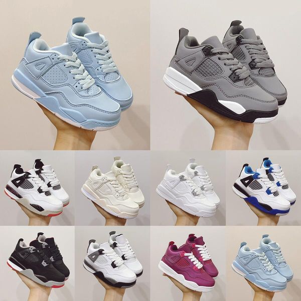 basketball children 4 shoes 4s pink mens black cat white oreo bred boys bred blue trainers sneakers outdoor sport eur 22-37
basketball children 4 shoes 4s pink mens black cat white oreo bred boys bred blue trainers sneakers outdoor sport eur 22-37
