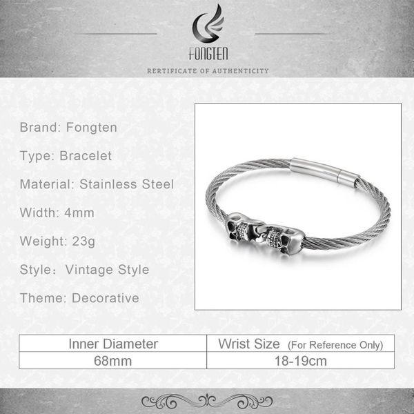 fongten shall charm charm chart chickel bakle bancle bracetelets нержавеющая сталь панк браслеты ювелирные изделия fongten skull sqcjhi jene, Bronze;silver
fongten shall charm charm chart chickel bakle bancle bracetelets нержавеющая сталь панк браслеты ювелирные изделия fongten skull sqcjhi jene, Bronze;silver
