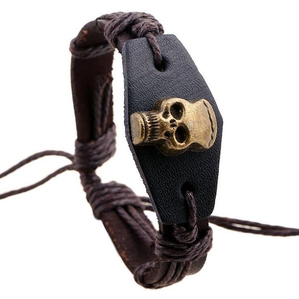 урожай punk череп мужчины бронзового charm из натуральной кожи браслеты wrap браслеты браслеты регулируемые мод скелет ретро ювелирные издел, Black
урожай punk череп мужчины бронзового charm из натуральной кожи браслеты wrap браслеты браслеты регулируемые мод скелет ретро ювелирные издел, Black