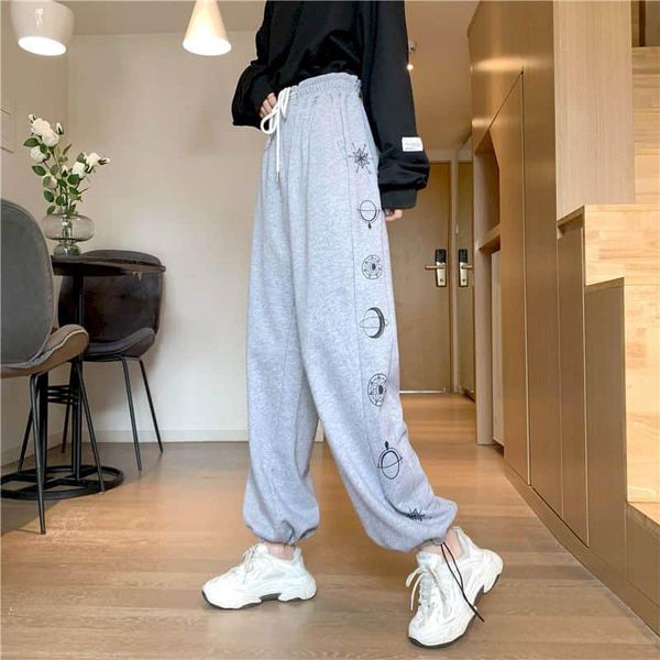 autumn spring casual harem pants women loose elastic high waist sports style trousers women normcore minimalist pants printed, Black;white
autumn spring casual harem pants women loose elastic high waist sports style trousers women normcore minimalist pants printed, Black;white