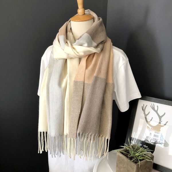 2018 winter scarf for women shawls wrap fashion plaid warm thick cashmere scarves lady pashmina female bandana quality tassel t200103, Blue;gray
2018 winter scarf for women shawls wrap fashion plaid warm thick cashmere scarves lady pashmina female bandana quality tassel t200103, Blue;gray