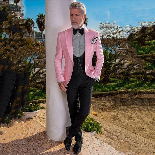 classic wedding tuxedos peak lapel slim fit suits for men groomsmen suit three pieces prom formal suits (jacket+pants+vest+tie) w511, Black;gray
classic wedding tuxedos peak lapel slim fit suits for men groomsmen suit three pieces prom formal suits (jacket+pants+vest+tie) w511, Black;gray