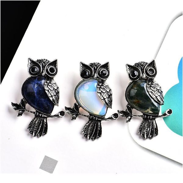 1pc natural crystal stone jewelry couple decoration amethyst owl brooch holiday fashion gift decoration accessorie jllrng, Black
1pc natural crystal stone jewelry couple decoration amethyst owl brooch holiday fashion gift decoration accessorie jllrng, Black
