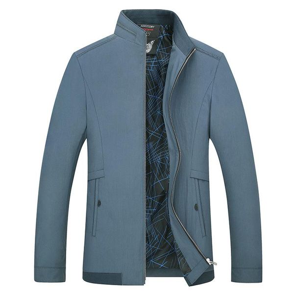men's jackets 2021 arrival business casual stand collar jacket spring autumn coat, Black;brown
men's jackets 2021 arrival business casual stand collar jacket spring autumn coat, Black;brown