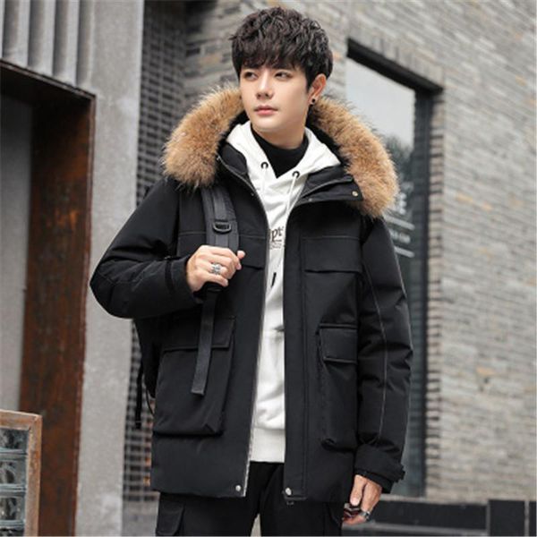 men's down & parkas winter han edition men tooling handsome male boom cotton-padded jacket joker thickening outdoor sets, Black
men's down & parkas winter han edition men tooling handsome male boom cotton-padded jacket joker thickening outdoor sets, Black