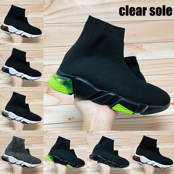 2021 new paris speed trainer clear sole sneakers yellow fluo triple black oreo burgundy fashion men women running shoes us 6-11
2021 new paris speed trainer clear sole sneakers yellow fluo triple black oreo burgundy fashion men women running shoes us 6-11