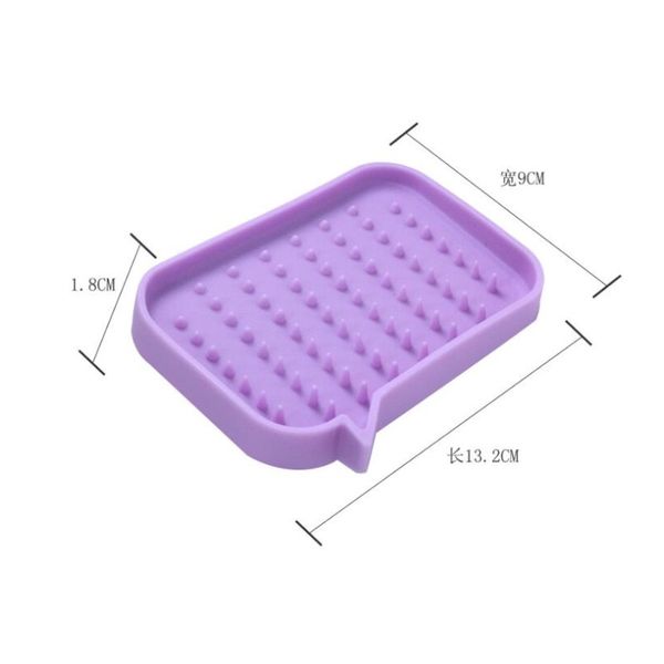 silicone soap holder storage rack drain soap box tray soapbox shower soap tray dish plate holder bathroom tool 13.2*9*1.8cm dbc 44 g2
silicone soap holder storage rack drain soap box tray soapbox shower soap tray dish plate holder bathroom tool 13.2*9*1.8cm dbc 44 g2