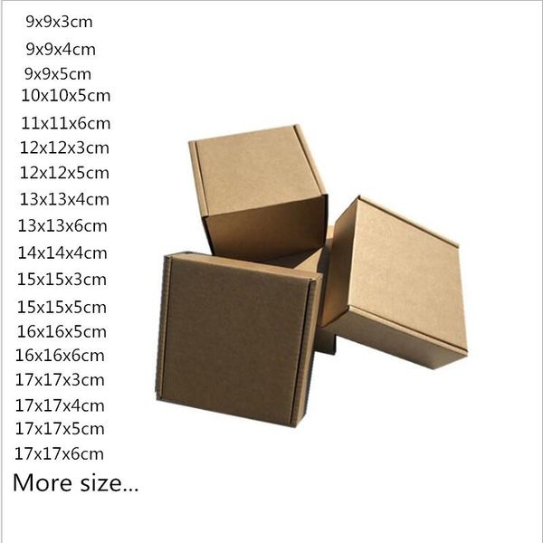 10pcs small corrugated paper box thickened postal express packaging box square size mini jewelry gift
10pcs small corrugated paper box thickened postal express packaging box square size mini jewelry gift