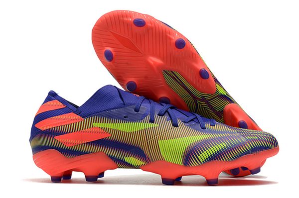 2021 mens messi nemeziz 19.1 fg messi inflight precision to blur slip-on low ankle boots cleats size39-45, Black
2021 mens messi nemeziz 19.1 fg messi inflight precision to blur slip-on low ankle boots cleats size39-45, Black