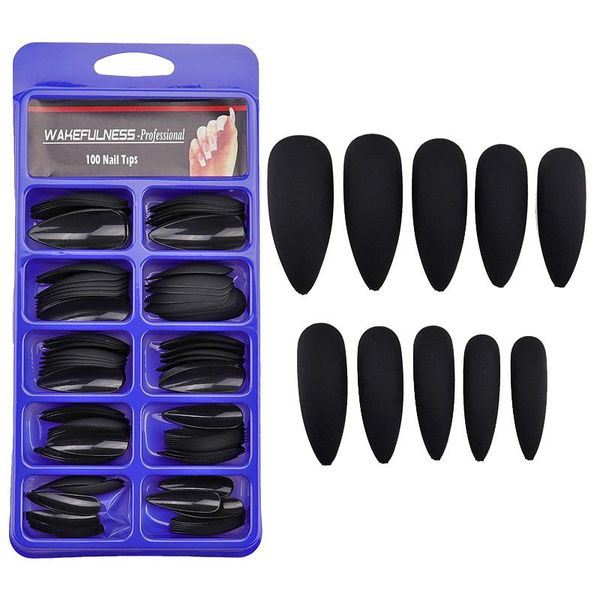 false nails 100pcs long stiletto fake nail art tips matte coffin drop curved abs full cover fasle manicure charms, Red;gold
false nails 100pcs long stiletto fake nail art tips matte coffin drop curved abs full cover fasle manicure charms, Red;gold