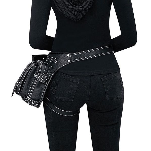 women multifunction waist drop leg bag thigh hip bum belt shoulder bag motorcycle ride outdoor running equipment sport black
women multifunction waist drop leg bag thigh hip bum belt shoulder bag motorcycle ride outdoor running equipment sport black