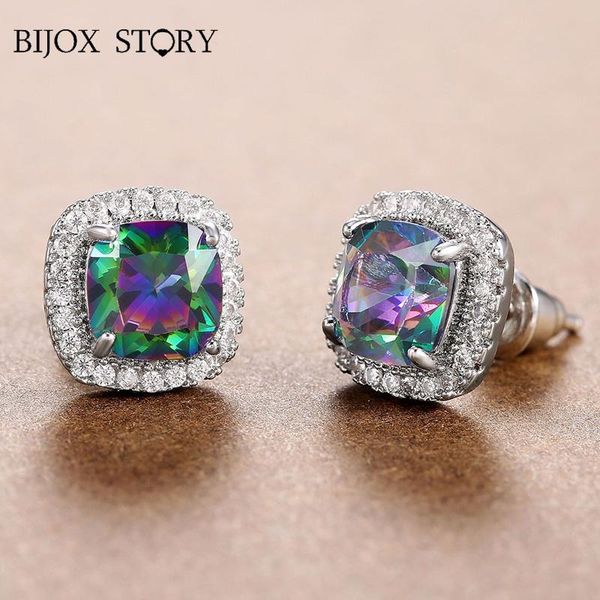 stud bijox story charm earrings for women 925 silver jewelry with square shaped z gemstone earring wedding engagement party, Golden;silver
stud bijox story charm earrings for women 925 silver jewelry with square shaped z gemstone earring wedding engagement party, Golden;silver