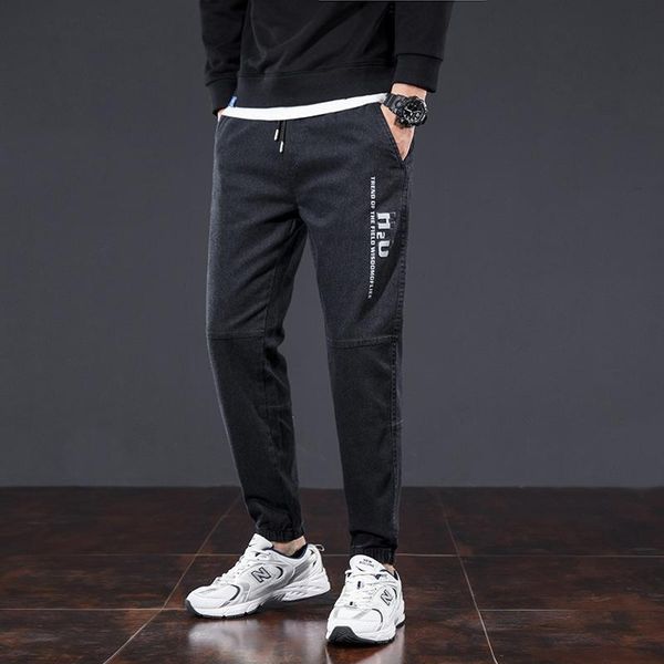 men's pants 2021 autumn loose mens clothing gray green black elastic waist youthful vitality men fashion
men's pants 2021 autumn loose mens clothing gray green black elastic waist youthful vitality men fashion