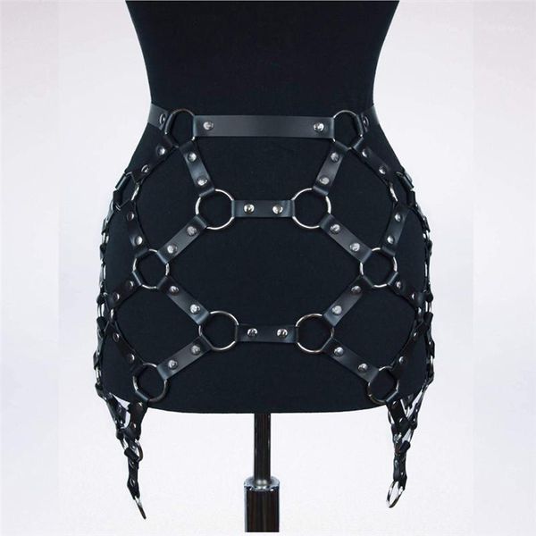 punk goth metal rivet o rings hollow out mini skirt pu leather skirt with adjustable buckle waist belt women party clubwear1, Black
punk goth metal rivet o rings hollow out mini skirt pu leather skirt with adjustable buckle waist belt women party clubwear1, Black