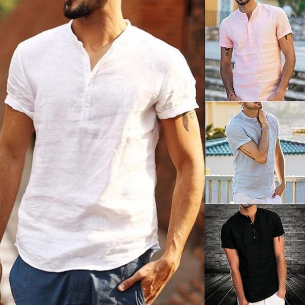 fashion summer casual shirts for men short sleeve linen cotton shirt masculina camisa slim fit male blouse homme chemise 1, White;black
fashion summer casual shirts for men short sleeve linen cotton shirt masculina camisa slim fit male blouse homme chemise 1, White;black