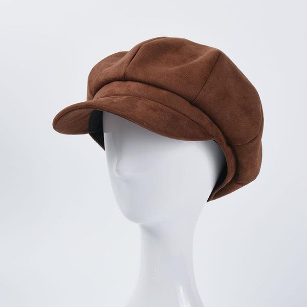 berets retro autumn winter spring suede beret cap women plain solid octagonal sboy vintage painter artist female gorros, Blue;gray
berets retro autumn winter spring suede beret cap women plain solid octagonal sboy vintage painter artist female gorros, Blue;gray