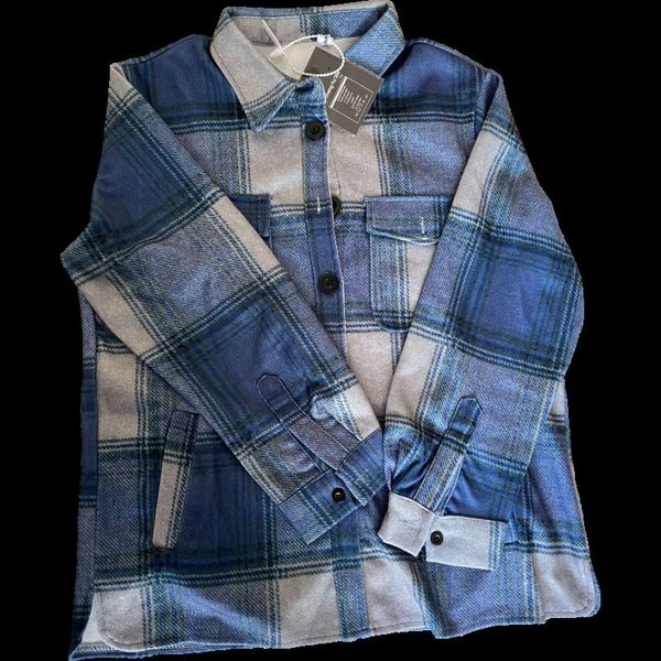 2021 new womens chic lightweight plaid wool blend shirt jackets outwear woolen coats streetwear zxti, Black
2021 new womens chic lightweight plaid wool blend shirt jackets outwear woolen coats streetwear zxti, Black