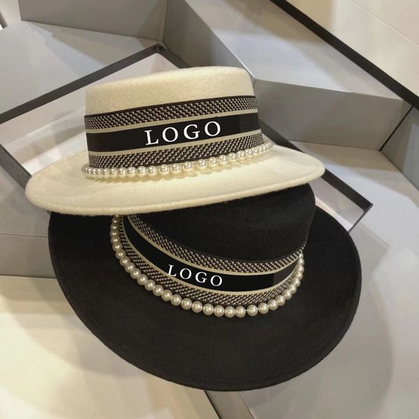 woollen children autumn and winter black white pearl wool flat big brim hat british lady jazz c0123, Blue;gray
woollen children autumn and winter black white pearl wool flat big brim hat british lady jazz c0123, Blue;gray