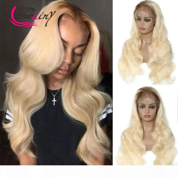 body wave ombre 4t 613 blonde hd transparent lace frontal wigs glueless pre plucked 13x6 4t blonde lace front human hair wigs, Black;brown
body wave ombre 4t 613 blonde hd transparent lace frontal wigs glueless pre plucked 13x6 4t blonde lace front human hair wigs, Black;brown