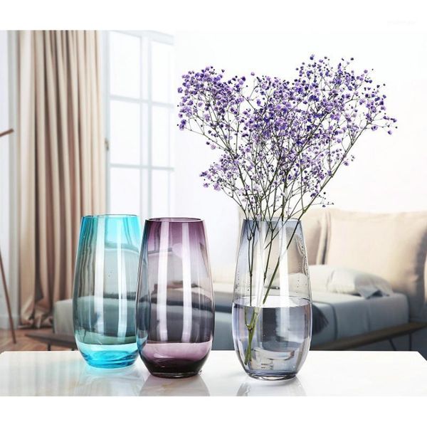 modern creative colorful glass vase transparent bottle hydroponic containers flowerpot wedding home decoration plant vase j1
modern creative colorful glass vase transparent bottle hydroponic containers flowerpot wedding home decoration plant vase j1