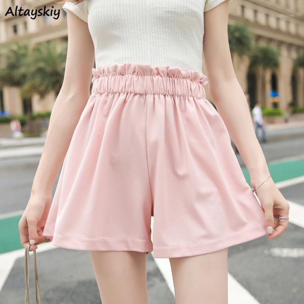 shorts womens summer chiffon high waist loose ruffles preppy style casual home sweet girls female pink blue gray black cute new1, White;black
shorts womens summer chiffon high waist loose ruffles preppy style casual home sweet girls female pink blue gray black cute new1, White;black