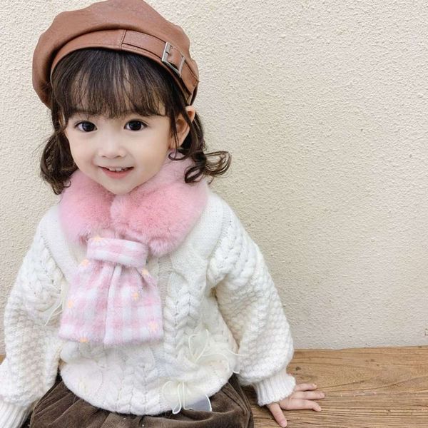 cartoon children's scarf little autumn daisy and winter korean baby's neck, Red;brown
cartoon children's scarf little autumn daisy and winter korean baby's neck, Red;brown