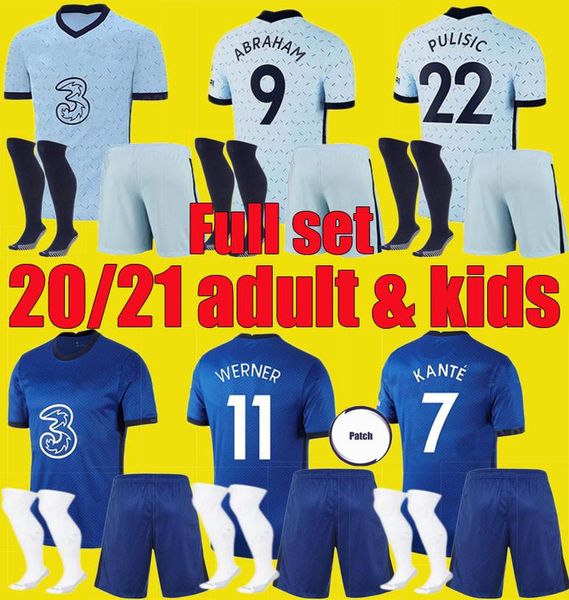 men kids 2020 2021 ziyech werner pulisic cfc soccer jerseys kante abraham lampard kits 2020 2021 willian jorginho football shirt set uniform, Black;yellow
men kids 2020 2021 ziyech werner pulisic cfc soccer jerseys kante abraham lampard kits 2020 2021 willian jorginho football shirt set uniform, Black;yellow
