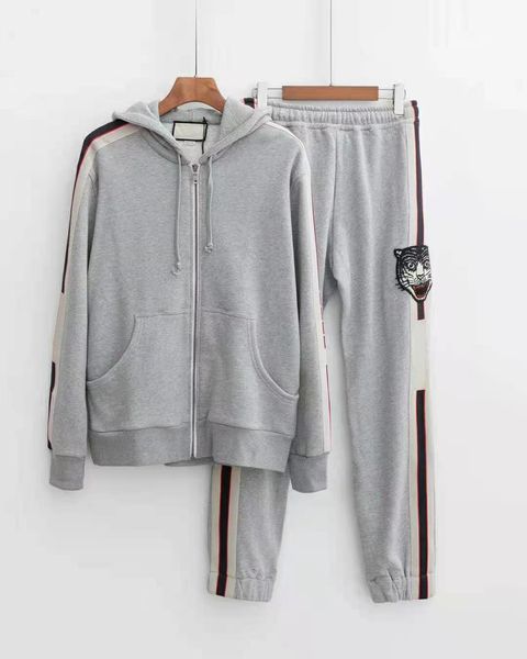 2019 fall new fashion mens designer grey hooded tracksuits ~ us size sweatsuit ~ mens training jogging sweat track suits, Gray
2019 fall new fashion mens designer grey hooded tracksuits ~ us size sweatsuit ~ mens training jogging sweat track suits, Gray