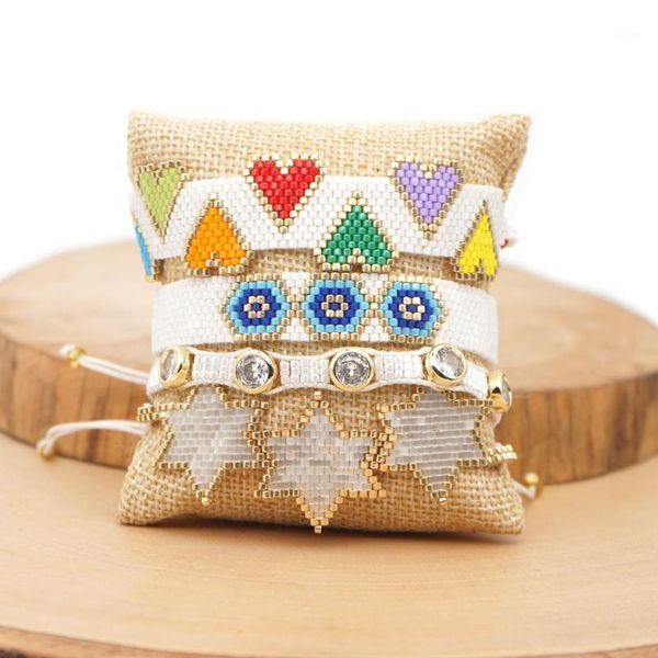 zhongvi bracelets for women 2020 pulsera mujer moda miyuki turkish evil eye bracelet femme star heart jewelry boho chic handmade1, Black
zhongvi bracelets for women 2020 pulsera mujer moda miyuki turkish evil eye bracelet femme star heart jewelry boho chic handmade1, Black