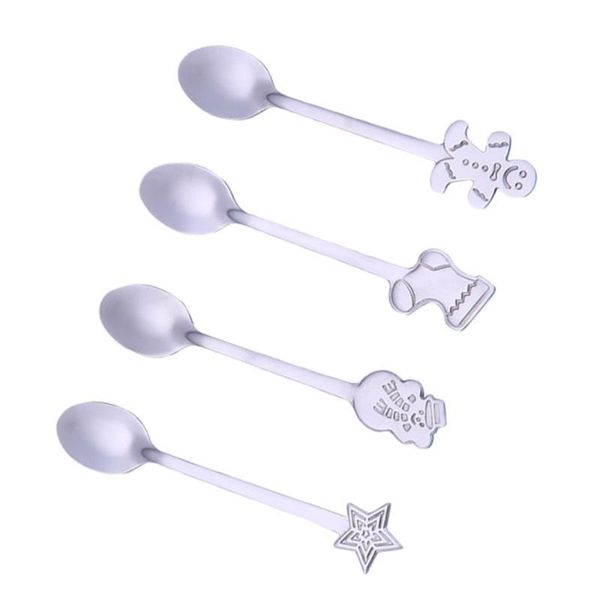 4pcs stainless steel spoons portable christmas spoons dessert serving cartoon coffee for christmas xmas party
4pcs stainless steel spoons portable christmas spoons dessert serving cartoon coffee for christmas xmas party