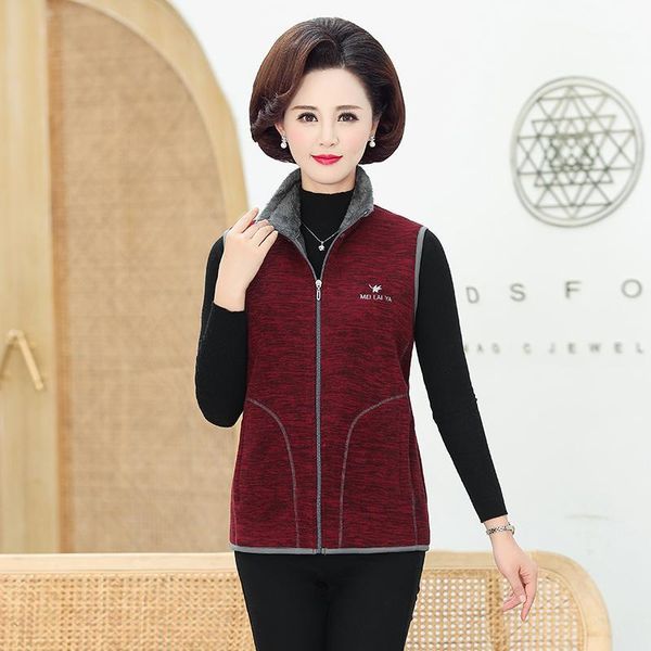 2019 new fleece women vests autumn korean plus size sleeveless jackets ladies fashion zipper casual waistcoat female t6961, Black;white
2019 new fleece women vests autumn korean plus size sleeveless jackets ladies fashion zipper casual waistcoat female t6961, Black;white