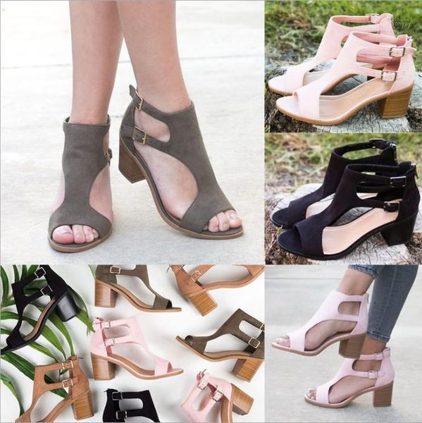 sandalias mujer 2021 women summer high-heel sandals pu leather shoes woman buckle strap fish mouth big size sandals size 35-431, Black
sandalias mujer 2021 women summer high-heel sandals pu leather shoes woman buckle strap fish mouth big size sandals size 35-431, Black
