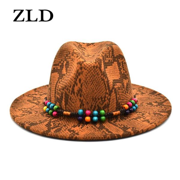 zld women's new snake pattern fedoras hat felt hats fashion cowboy vintage cap ladies elegant casual jazz cap autumn winter hat, Blue;gray
zld women's new snake pattern fedoras hat felt hats fashion cowboy vintage cap ladies elegant casual jazz cap autumn winter hat, Blue;gray