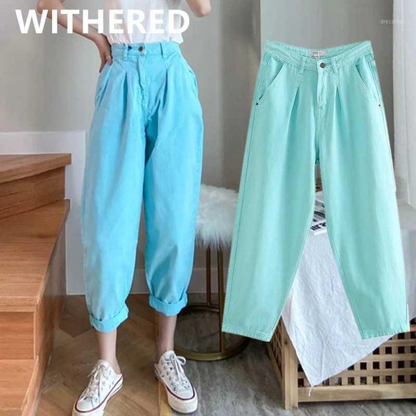 women's jeans withered england vintage washed lake blue mom harem woman high waist loose radish boyfriend for women1
women's jeans withered england vintage washed lake blue mom harem woman high waist loose radish boyfriend for women1