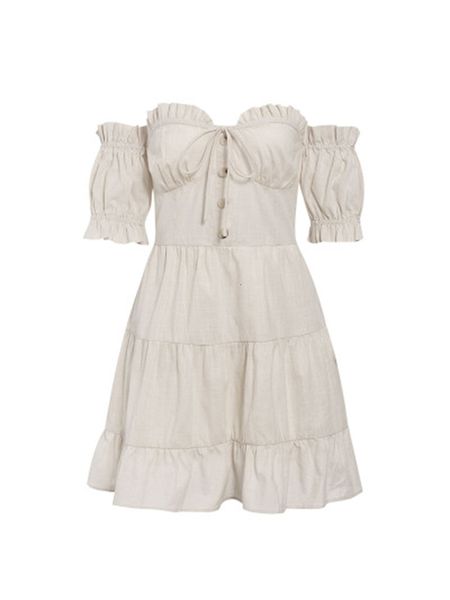 2021 new holiday of vintage milky white ribbon off shoulder in layered cake ed over the knee dressed as woman without cotton straps fgav, Black;gray
2021 new holiday of vintage milky white ribbon off shoulder in layered cake ed over the knee dressed as woman without cotton straps fgav, Black;gray