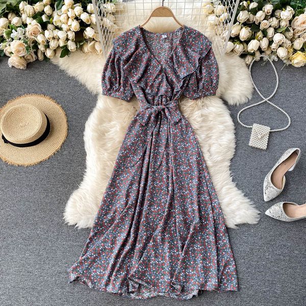 2021 new singiny feminine summer retro floral dress neck puff lace up boho line romantic impression dressed in 1zrv, Black;gray
2021 new singiny feminine summer retro floral dress neck puff lace up boho line romantic impression dressed in 1zrv, Black;gray