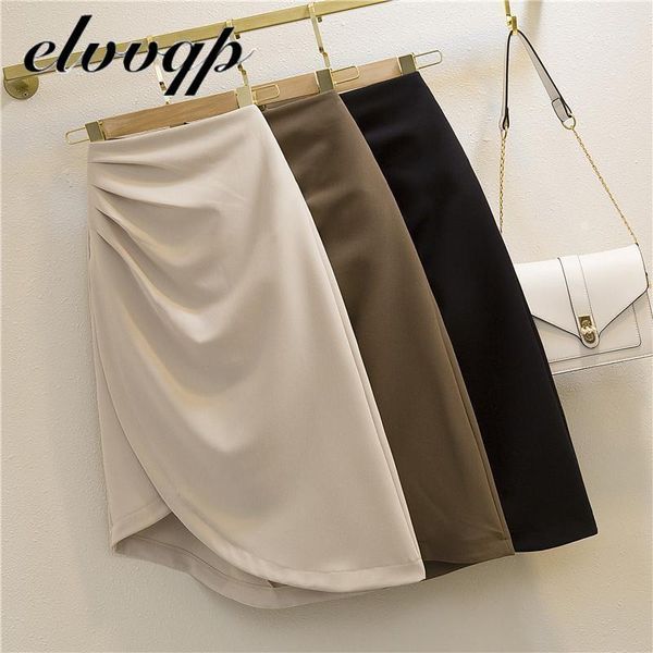 spring autumn women 2020 chic fashion elegant irregular pleated skirt vintage high waist back zipper female skirts mujer lu17001, Black
spring autumn women 2020 chic fashion elegant irregular pleated skirt vintage high waist back zipper female skirts mujer lu17001, Black