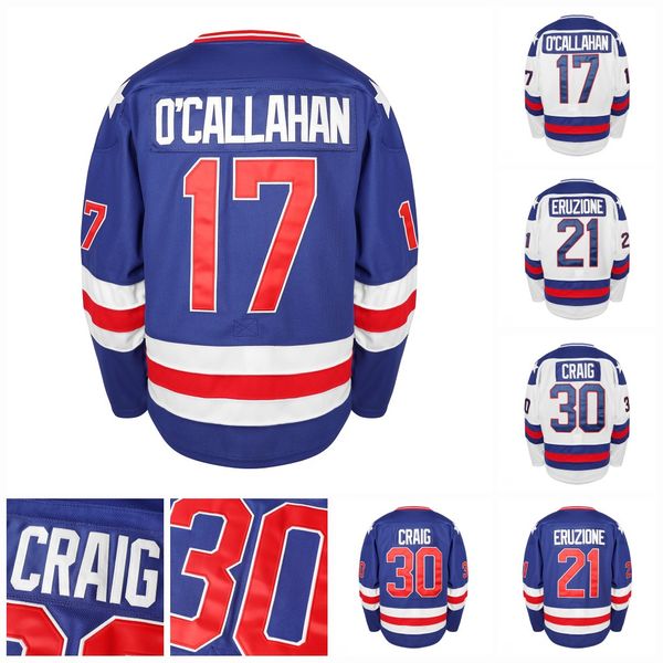 mens 17 jack o'callahan 1980 team hockey jersey 21 mike eruzione 30 jim craig miracle on alternate year vintage jersey, Black;red
mens 17 jack o'callahan 1980 team hockey jersey 21 mike eruzione 30 jim craig miracle on alternate year vintage jersey, Black;red