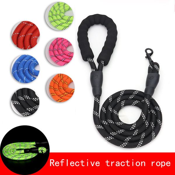 pet dog leashes fashion reflective traction rope nylon dog leash for medium and large dogs pet supplies accessories
pet dog leashes fashion reflective traction rope nylon dog leash for medium and large dogs pet supplies accessories