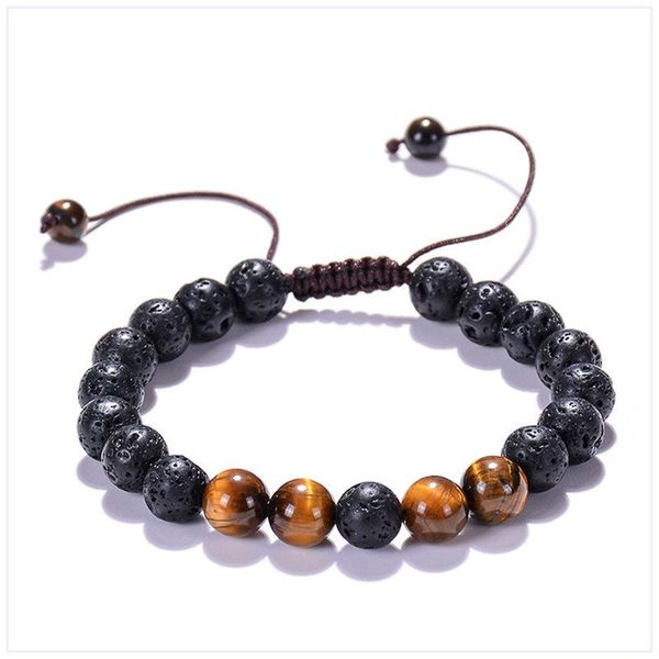beaded, strands 5 pcs/lot retro 8mm natural white green stone lava charm nylon rope weave handmade adjustable bracelet for woman men, Black
beaded, strands 5 pcs/lot retro 8mm natural white green stone lava charm nylon rope weave handmade adjustable bracelet for woman men, Black