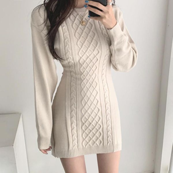 fashion hollow out waist sweater dress women autumn winter high elastic twist knitted dress casual bodycon mini 3 colors, Black;gray
fashion hollow out waist sweater dress women autumn winter high elastic twist knitted dress casual bodycon mini 3 colors, Black;gray