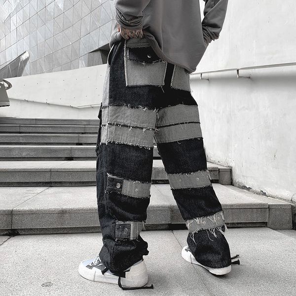 2021 men's autumn winter new woman casual korean streetwear straight denim pants hip hop male jeans clothing qhc3, Blue
2021 men's autumn winter new woman casual korean streetwear straight denim pants hip hop male jeans clothing qhc3, Blue